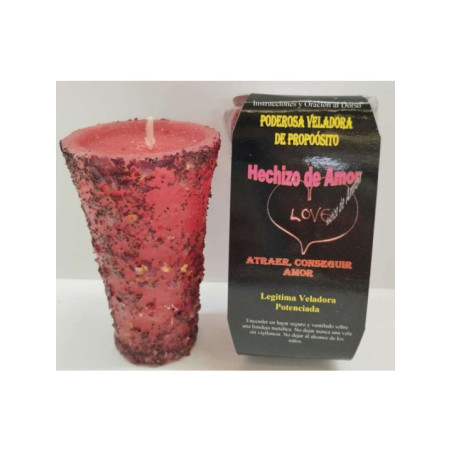 Veladora Especial de Petición Hechizo de Amor,