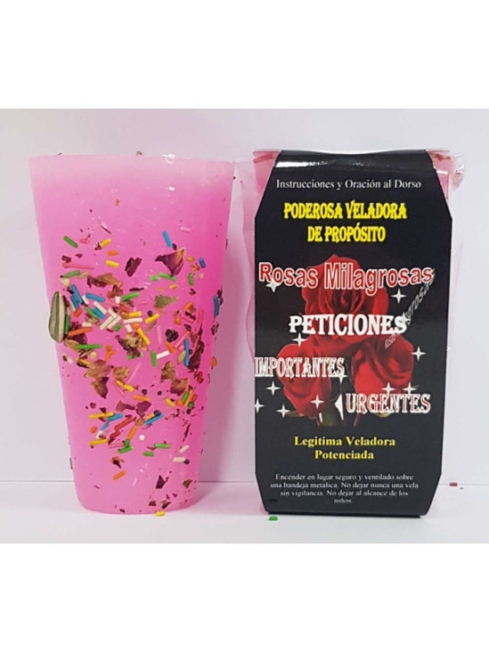 Veladora Especial de Petición Rosas Milagrosas, Peticiones Urgentes