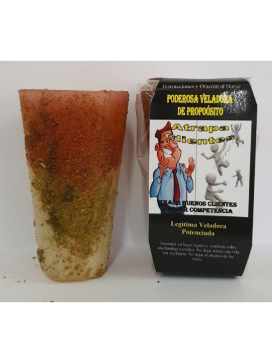 Veladora Especial de Petición Atrapa Clientes.