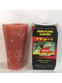 Veladora Especial de Petición Oya, Ayuda y Protección