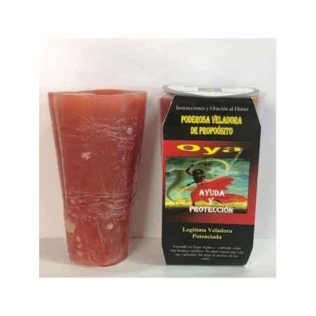 Veladora Especial de Petición Oya, Ayuda y Protección