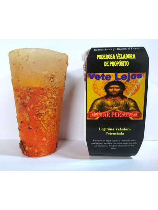 Veladora Especial de Petición Vete Lejos, Alejamientos