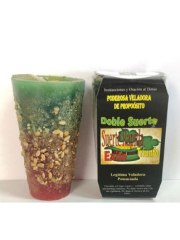 Veladora Especial de Petición Doble Suerte