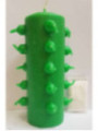Velón 21 Mechas 14cm Tumba Trabajos Verde