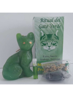 Ritual del Gato Verde, Éxito, Suerte, Trabajo y Negocios