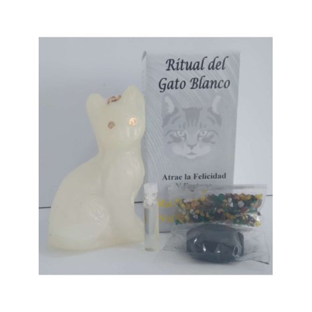 Ritual del Gato Blanco, Atrae la Felicidad Y Fortuna