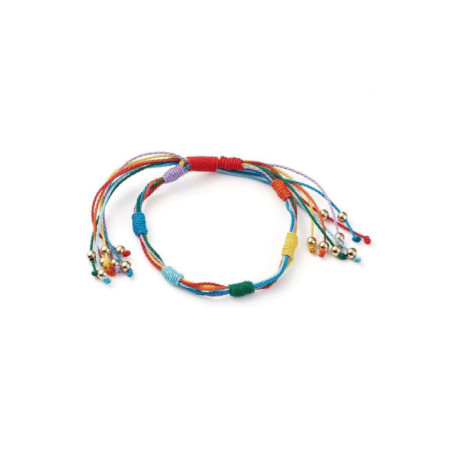 Pulsera de los 7 Nudos 7 Colores. Protección y Abre Caminos