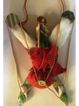 Amuleto Cuchillo Protección del hogar-Negocios Judas Tadeo. 25cm