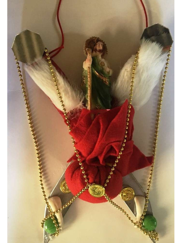 Amuleto Cuchillo Protección del hogar-Negocios Judas Tadeo. 25cm
