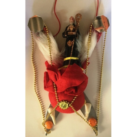 Amuleto Cuchillo Protección del hogar-Negocios San Benito. 25cm