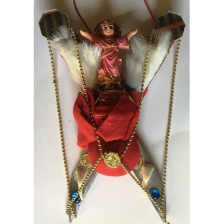 Amuleto Cuchillo Protección del hogar-Negocios Niño Divino. 25cm
