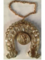 Amuleto Herradura de San Benito. Protección Negocios Hogar. 10x8 cm