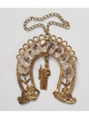 Amuleto Herradura de Judas Tadeo. Peticiones Importantes. 10x8 cm