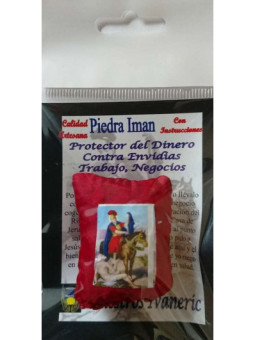 Amuleto Saquito Piedra Imán Contra envidias Negocios o Trabajo