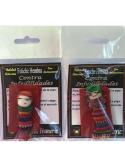 Amuleto Fetiche Hembra contra infidelidad del Hombre