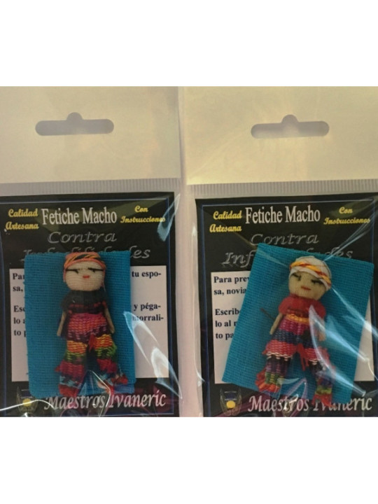 Amuleto Fetiche Macho contra infidelidad de la Mujer
