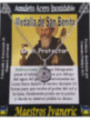 Talismán Artesano De Acero Inoxidable de 1,2 cm diámetro, San Benito, Gran Protector