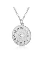 Talismán  Artesano De Acero Inoxidable, Signos del Zodiaco