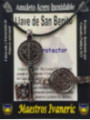 Talismán Artesano De Acero Inoxidable Grande, Llave de San Benito