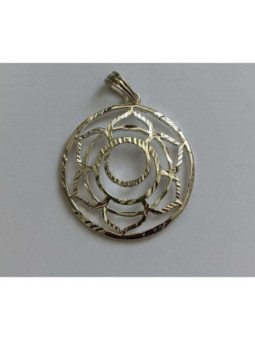 Símbolo de Metal Plateado del Segundo Chakra