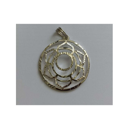 Símbolo de Metal Plateado del Segundo Chakra