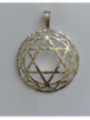 Símbolo de Metal Plateado del Cuarto Chakra