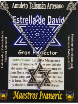 Talismán Artesano Estrella de David
