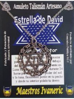 Talismán Artesano Estrella de David