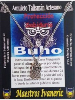 Talismán Artesano Buho