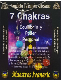 Colgante de los 7 Chakras