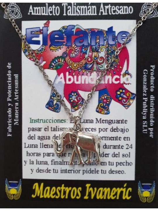 Talismán Artesano Elefante