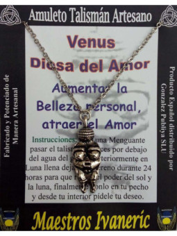 Talismán Artesano Venus, Diosa del Amor