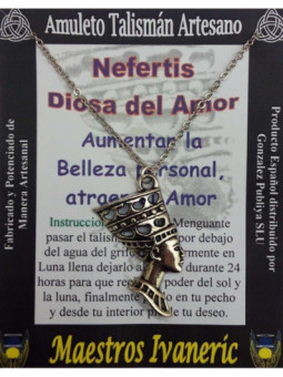 Talismán Artesano Nefertis, Diosa del Amor