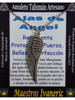 Talismán Artesano Alas de Angel