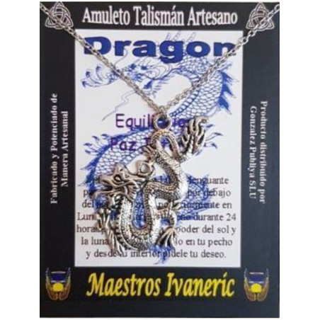 Talismán Artesano Dragón, Equilibrio, Paz Interior