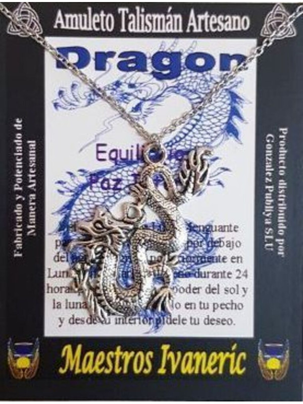 Talismán Artesano Dragón, Equilibrio, Paz Interior