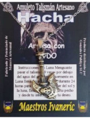 Talismán Artesano Hacha Arrasa con Todo
