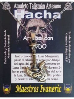 Talismán Artesano Hacha Arrasa con Todo