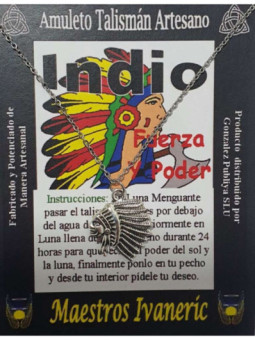 Talismán Artesano Indio, Fuerza y Poder