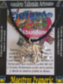 Talismán Artesano Grande Elefante. 2.9 x 3.3 cm con Cordón