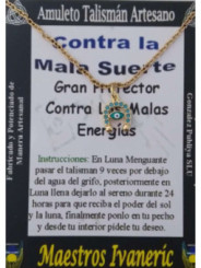 Talismán Artesano Herradura Contra la Mala Suerte. 1,3cm
