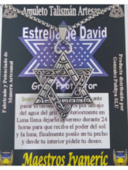Talismán Artesano Estrella de David, Protección