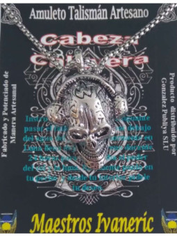 Talismán Artesano Cabeza de Calavera