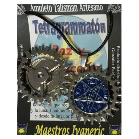 Talismán Artesano Tetragrammatón Protección