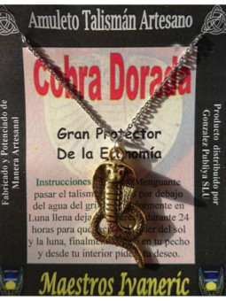 Talismán Artesano Cobra Dorada, Defensa Económica