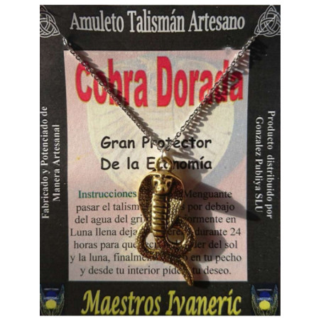 Talismán Artesano Cobra Dorada, Defensa Económica