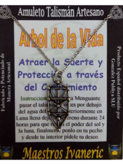 Talismán Artesano Arbol de la Vída