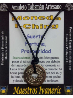 Talismán Artesano Moneda I-Ching