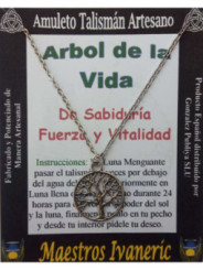 Talismán Artesano Árbol de la Vida