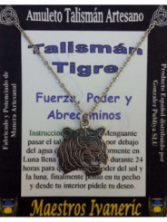 Talismán Artesano Tigre